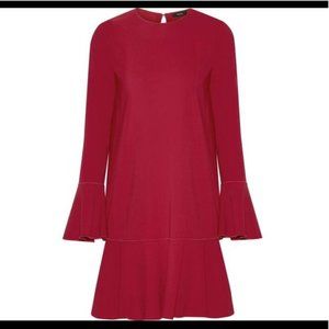 Theory Marah Flounce Ruffle Dress